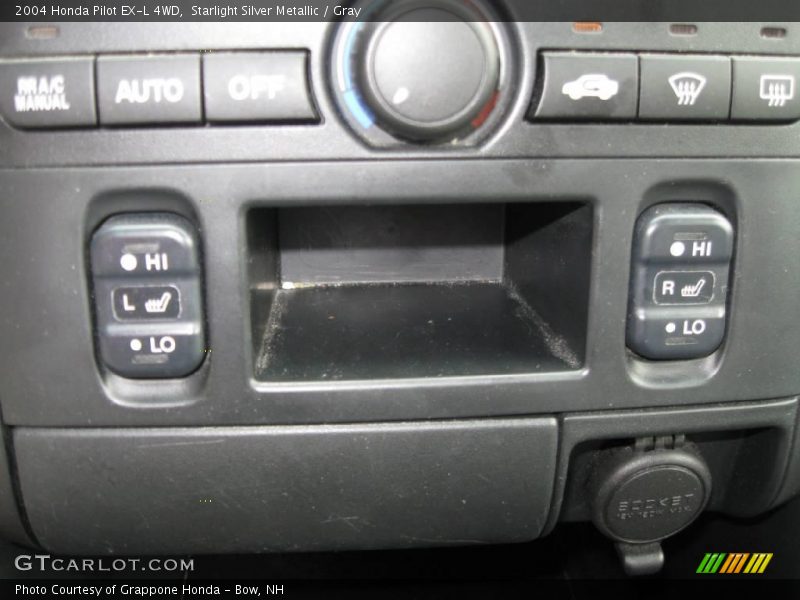 Starlight Silver Metallic / Gray 2004 Honda Pilot EX-L 4WD