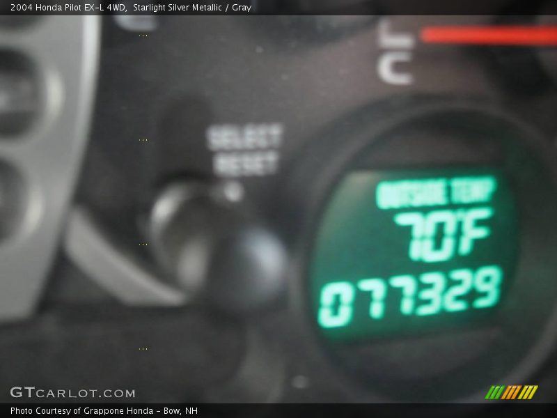 Starlight Silver Metallic / Gray 2004 Honda Pilot EX-L 4WD