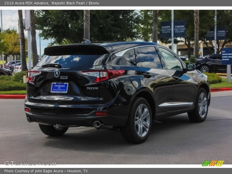 Majestic Black Pearl / Ebony 2019 Acura RDX Advance