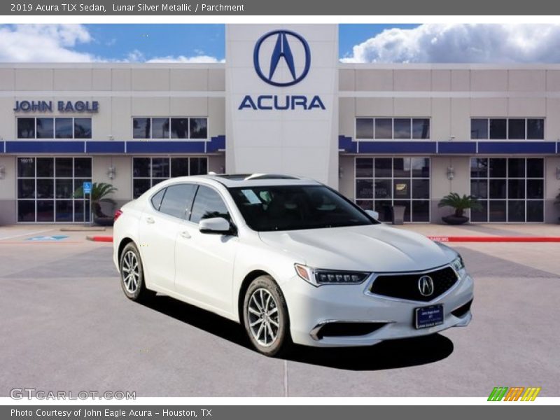 Lunar Silver Metallic / Parchment 2019 Acura TLX Sedan
