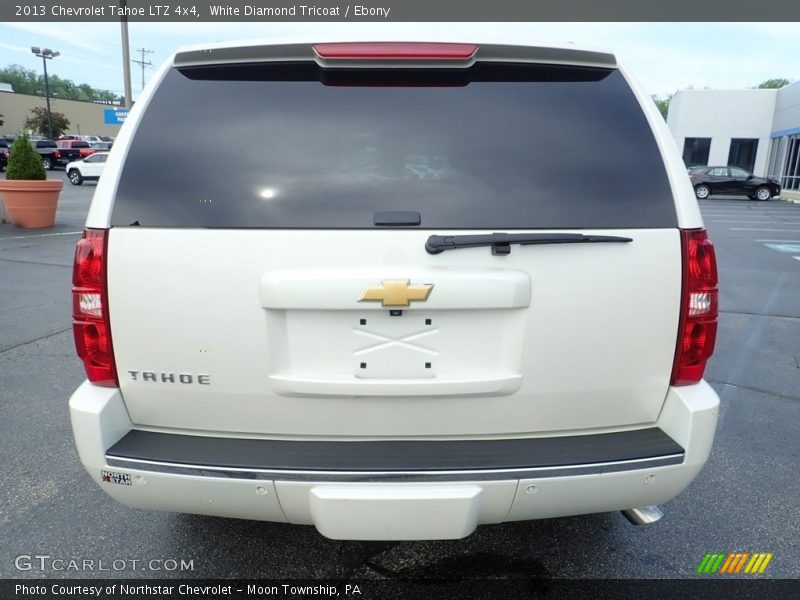 White Diamond Tricoat / Ebony 2013 Chevrolet Tahoe LTZ 4x4