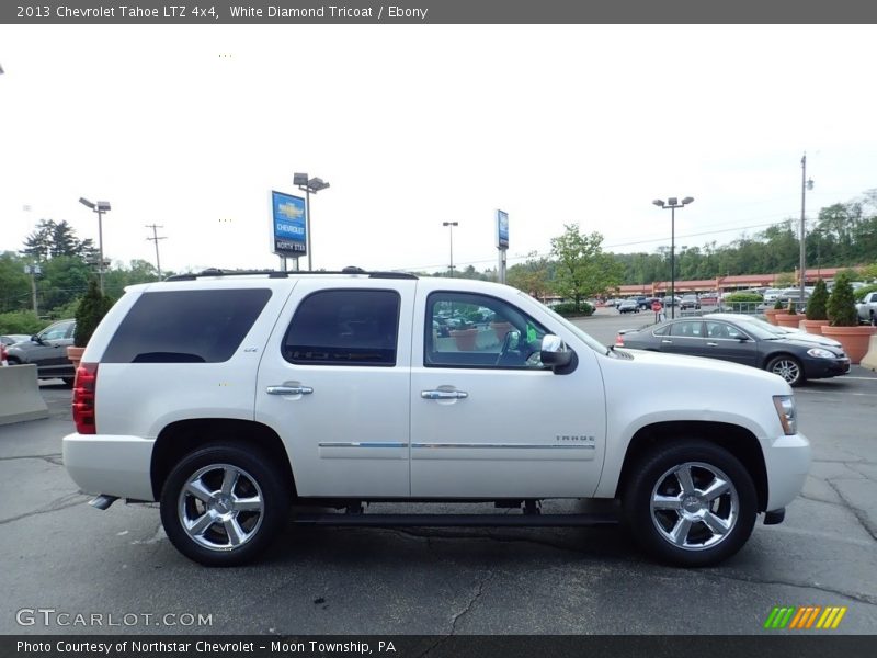 White Diamond Tricoat / Ebony 2013 Chevrolet Tahoe LTZ 4x4