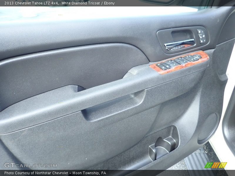 White Diamond Tricoat / Ebony 2013 Chevrolet Tahoe LTZ 4x4