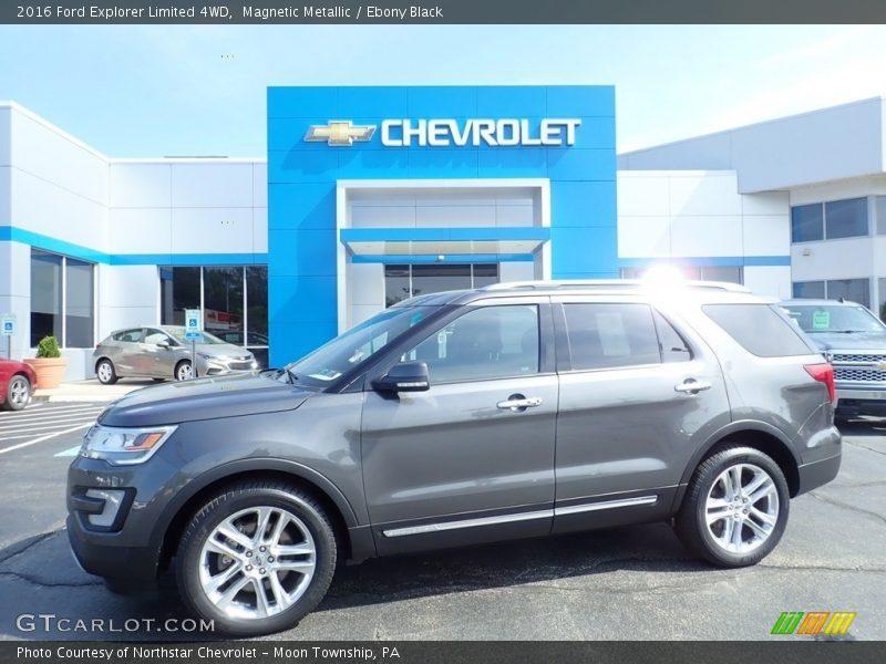 Magnetic Metallic / Ebony Black 2016 Ford Explorer Limited 4WD