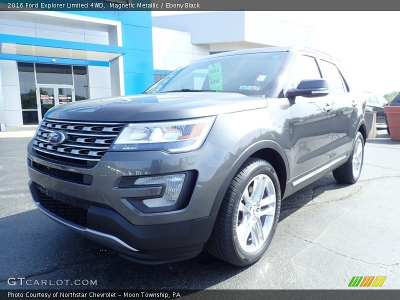 Magnetic Metallic / Ebony Black 2016 Ford Explorer Limited 4WD