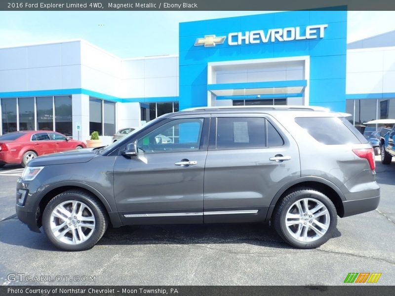 Magnetic Metallic / Ebony Black 2016 Ford Explorer Limited 4WD