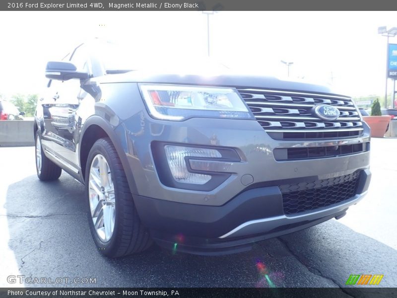 Magnetic Metallic / Ebony Black 2016 Ford Explorer Limited 4WD