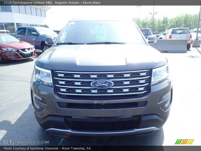 Magnetic Metallic / Ebony Black 2016 Ford Explorer Limited 4WD