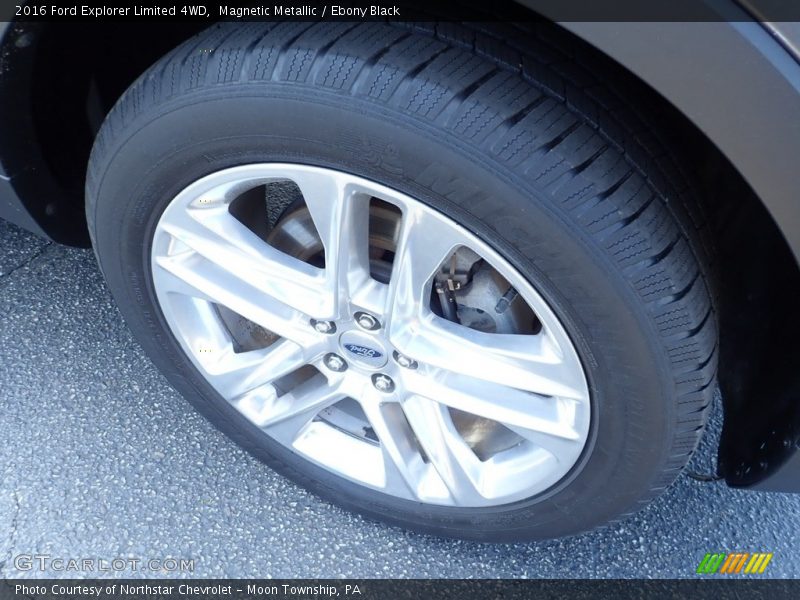 Magnetic Metallic / Ebony Black 2016 Ford Explorer Limited 4WD