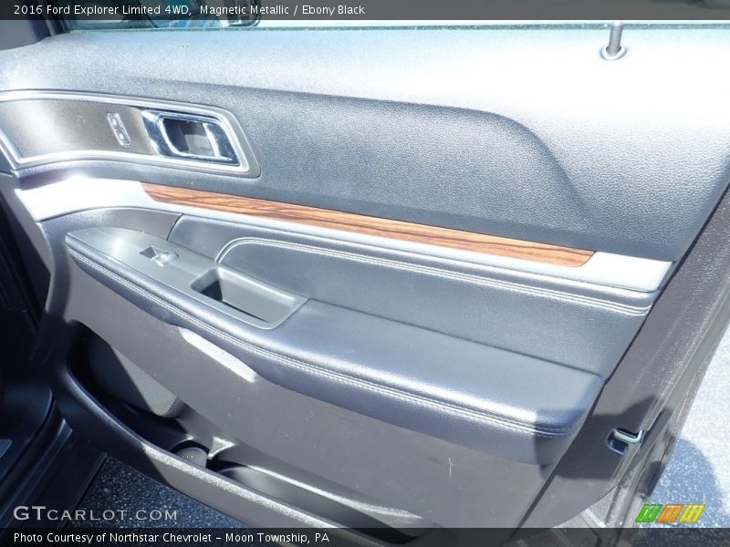 Magnetic Metallic / Ebony Black 2016 Ford Explorer Limited 4WD