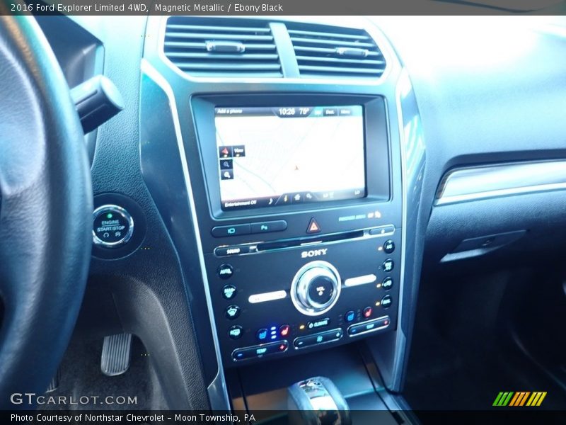 Magnetic Metallic / Ebony Black 2016 Ford Explorer Limited 4WD