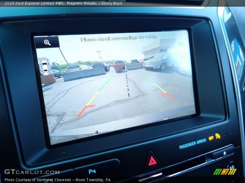 Magnetic Metallic / Ebony Black 2016 Ford Explorer Limited 4WD
