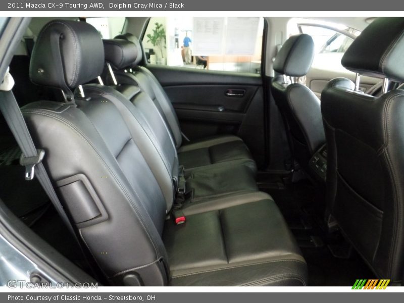 Dolphin Gray Mica / Black 2011 Mazda CX-9 Touring AWD