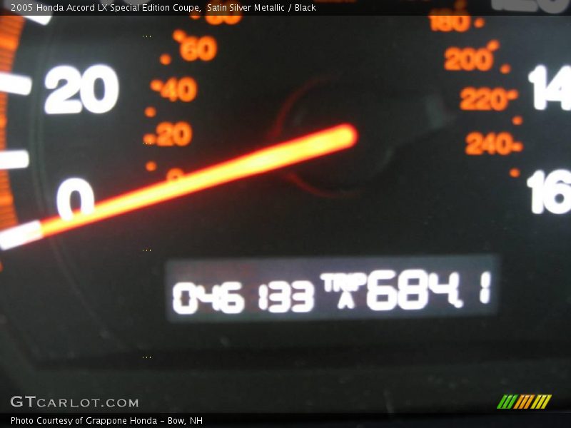 Satin Silver Metallic / Black 2005 Honda Accord LX Special Edition Coupe