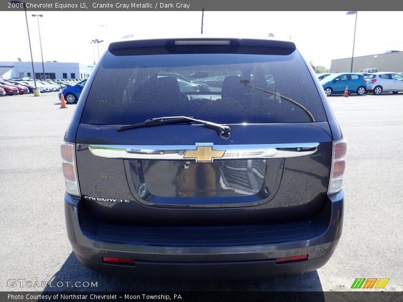Granite Gray Metallic / Dark Gray 2008 Chevrolet Equinox LS