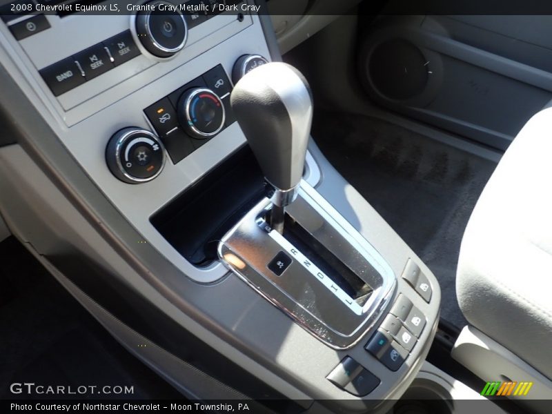 Granite Gray Metallic / Dark Gray 2008 Chevrolet Equinox LS