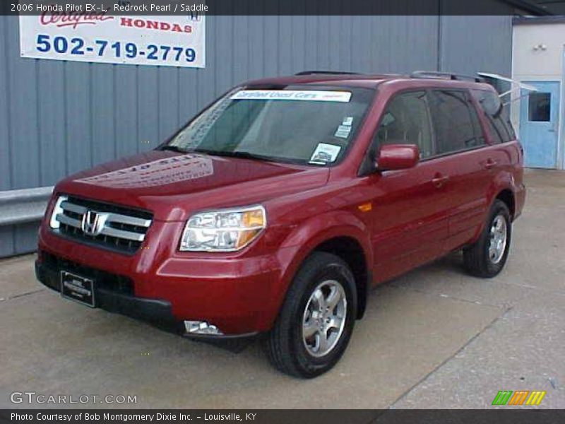 Redrock Pearl / Saddle 2006 Honda Pilot EX-L