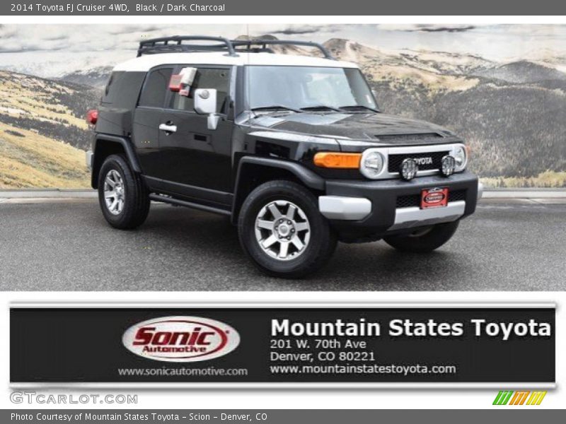 Black / Dark Charcoal 2014 Toyota FJ Cruiser 4WD
