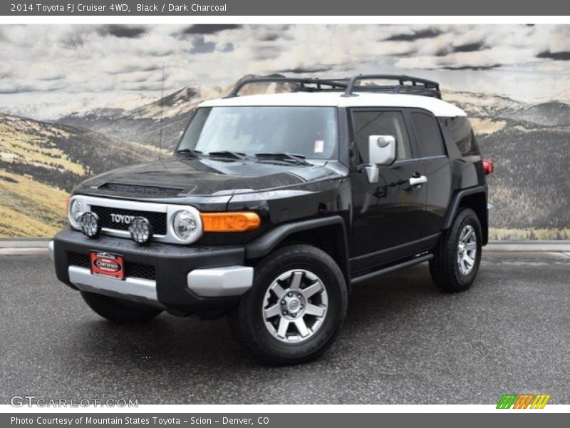 Black / Dark Charcoal 2014 Toyota FJ Cruiser 4WD