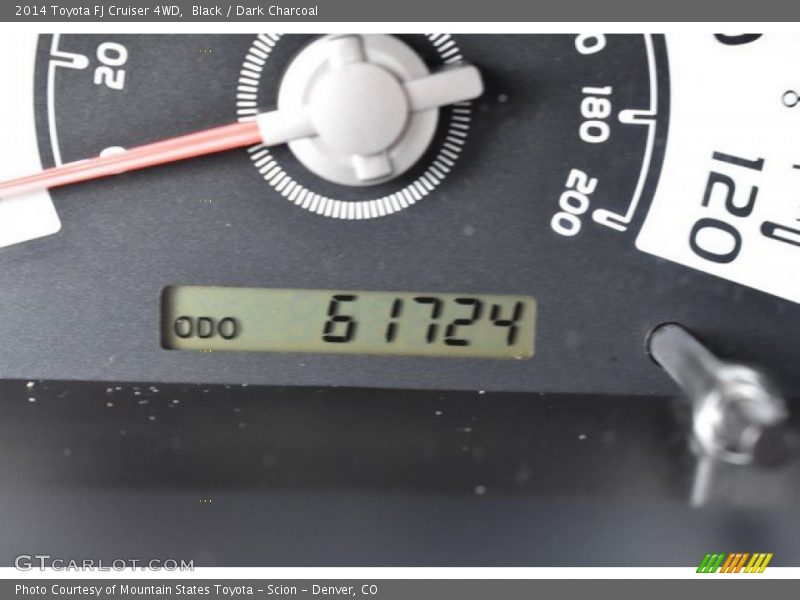 Black / Dark Charcoal 2014 Toyota FJ Cruiser 4WD