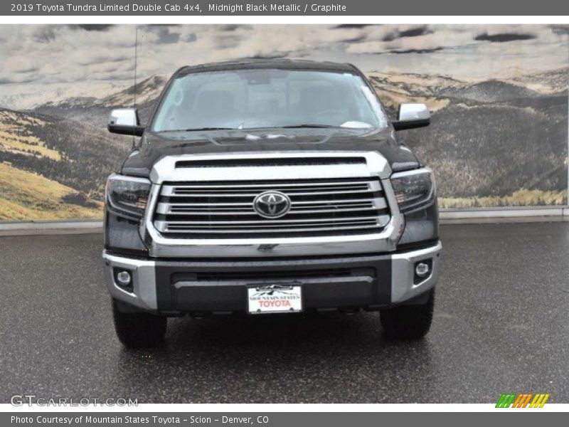 Midnight Black Metallic / Graphite 2019 Toyota Tundra Limited Double Cab 4x4
