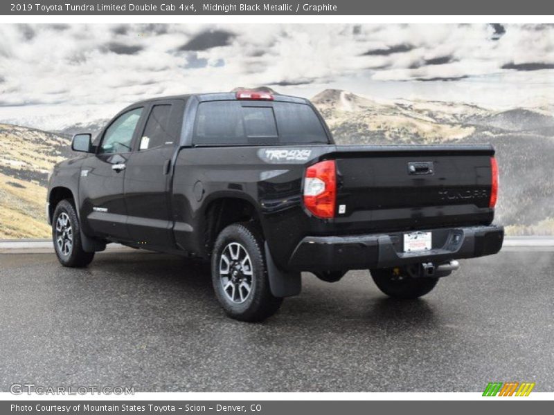 Midnight Black Metallic / Graphite 2019 Toyota Tundra Limited Double Cab 4x4