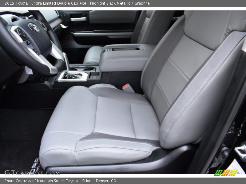 Midnight Black Metallic / Graphite 2019 Toyota Tundra Limited Double Cab 4x4
