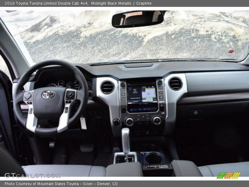 Midnight Black Metallic / Graphite 2019 Toyota Tundra Limited Double Cab 4x4