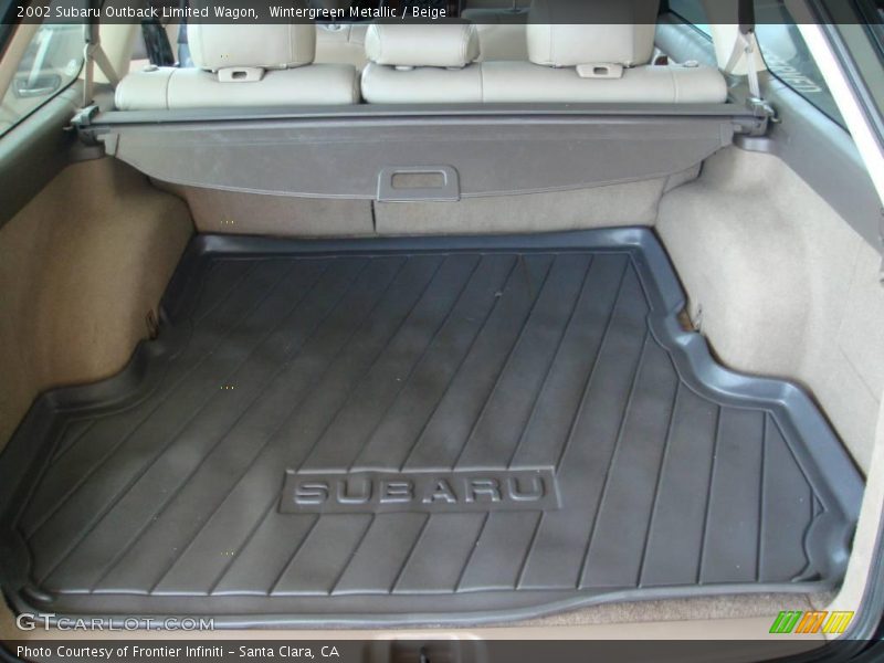 Wintergreen Metallic / Beige 2002 Subaru Outback Limited Wagon