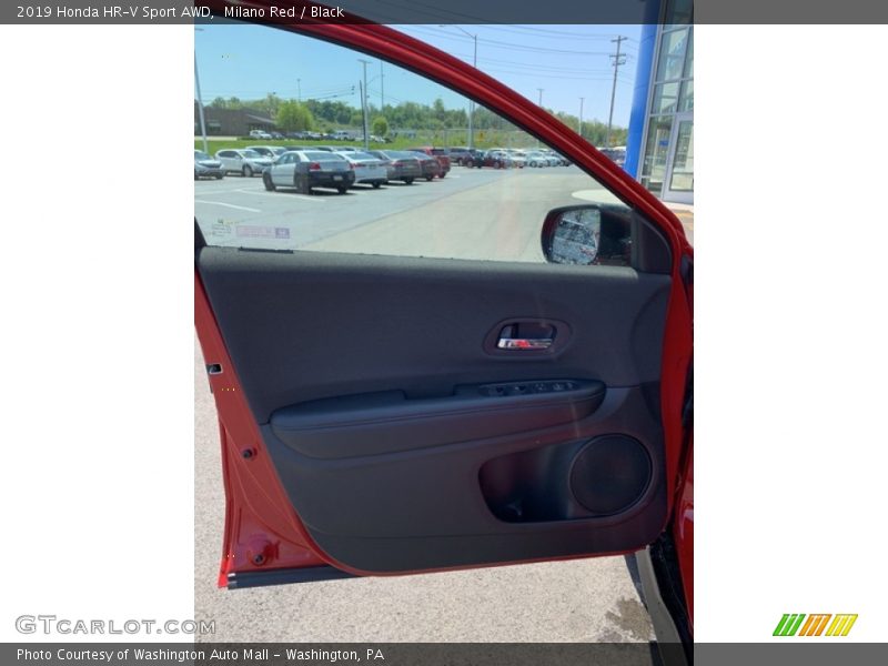 Milano Red / Black 2019 Honda HR-V Sport AWD