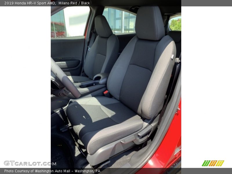 Milano Red / Black 2019 Honda HR-V Sport AWD