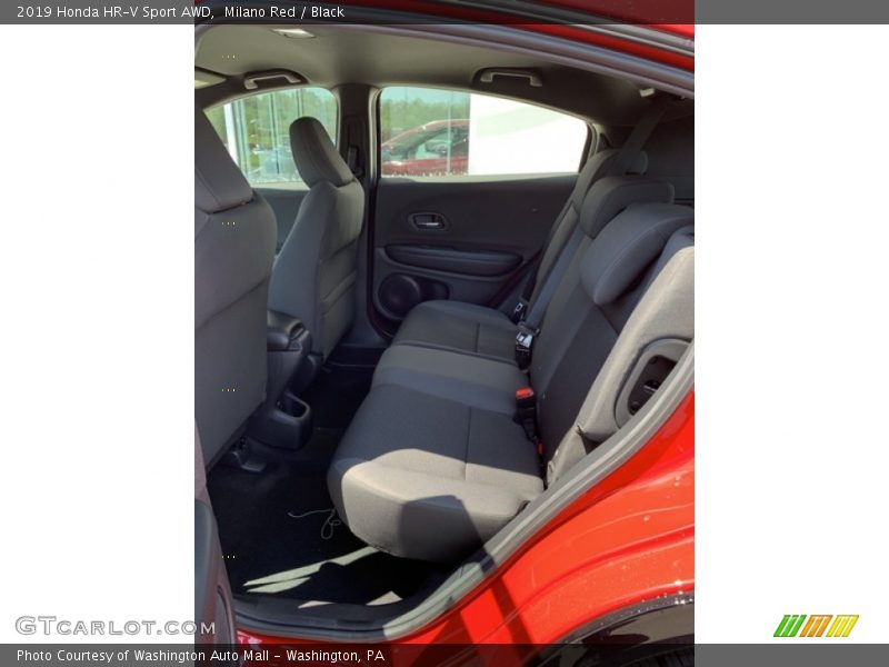Milano Red / Black 2019 Honda HR-V Sport AWD