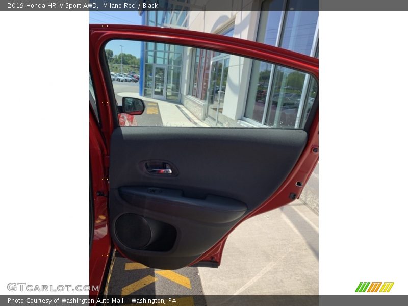 Milano Red / Black 2019 Honda HR-V Sport AWD