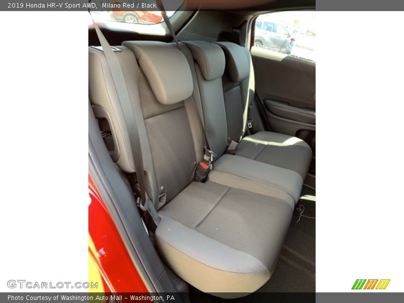 Milano Red / Black 2019 Honda HR-V Sport AWD