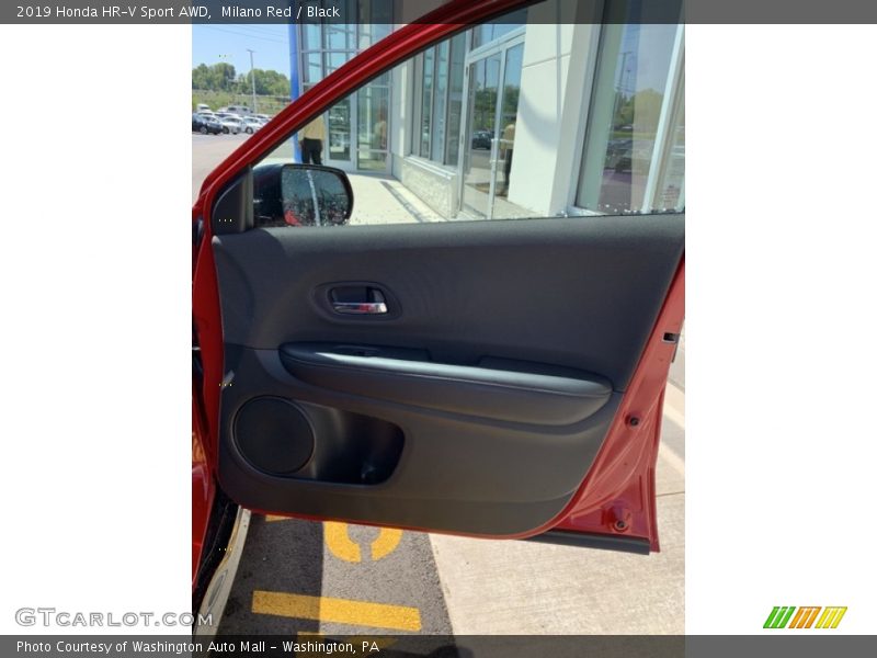Milano Red / Black 2019 Honda HR-V Sport AWD