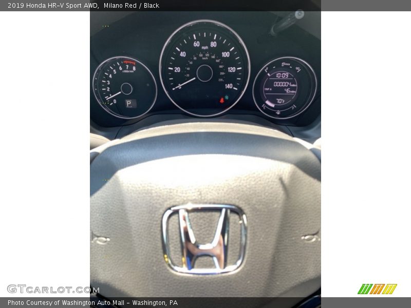 Milano Red / Black 2019 Honda HR-V Sport AWD