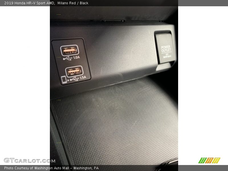 Milano Red / Black 2019 Honda HR-V Sport AWD