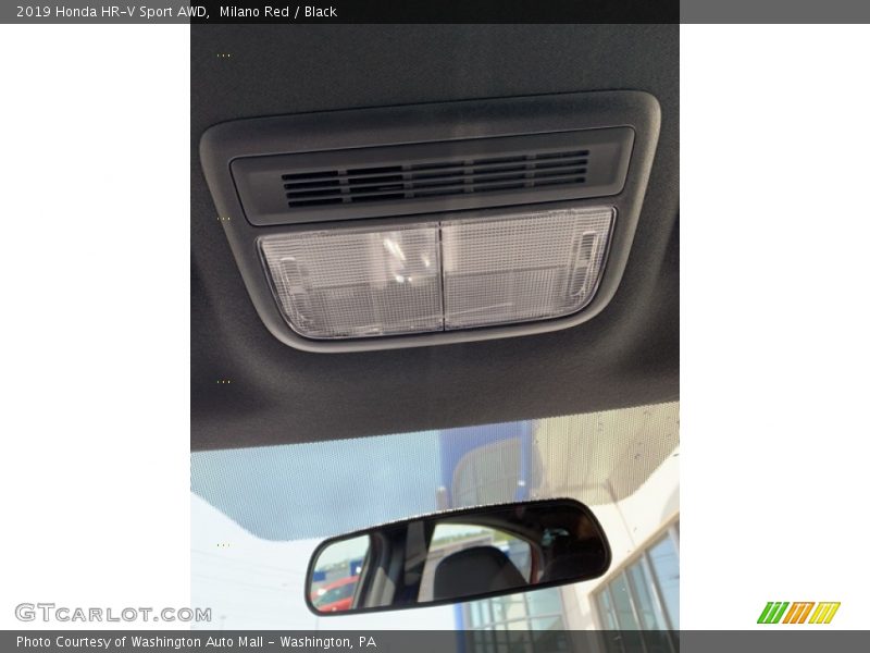 Milano Red / Black 2019 Honda HR-V Sport AWD