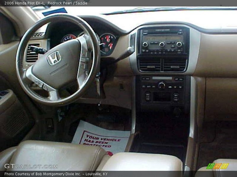 Redrock Pearl / Saddle 2006 Honda Pilot EX-L
