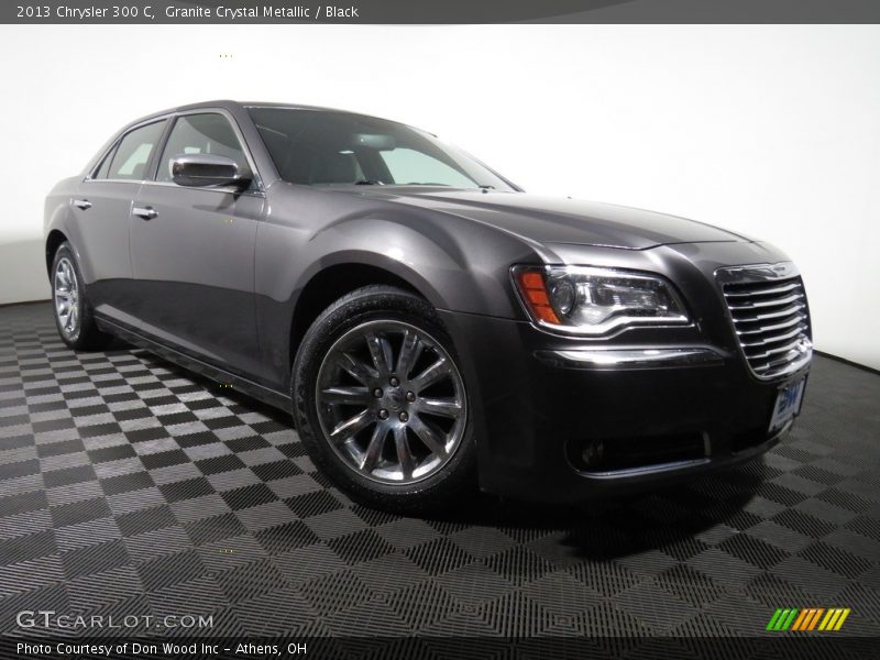 Granite Crystal Metallic / Black 2013 Chrysler 300 C