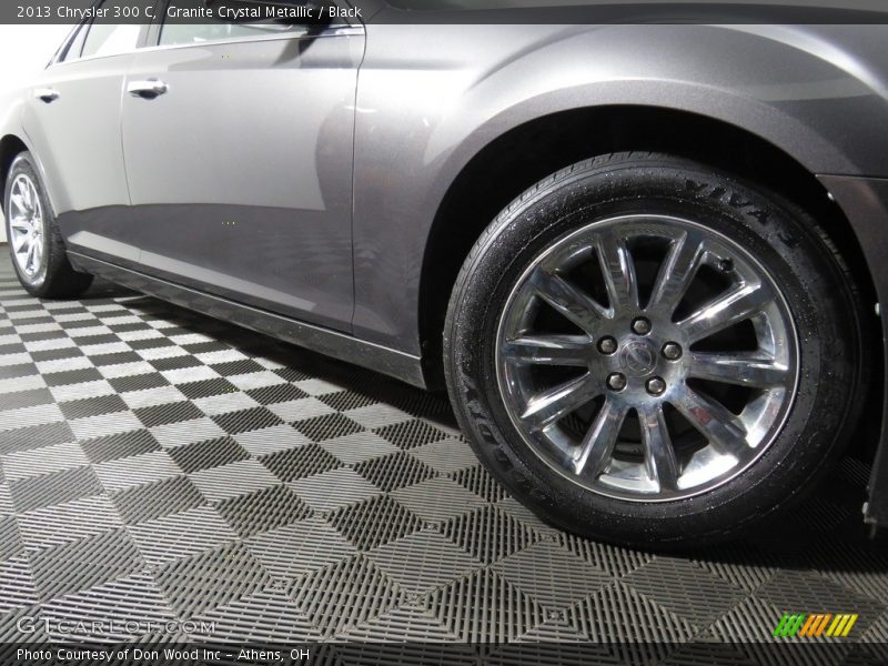 Granite Crystal Metallic / Black 2013 Chrysler 300 C