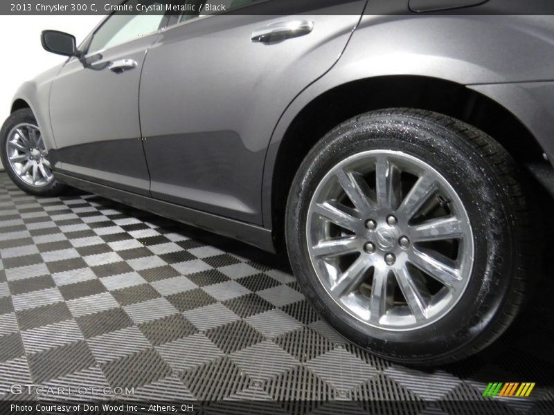 Granite Crystal Metallic / Black 2013 Chrysler 300 C