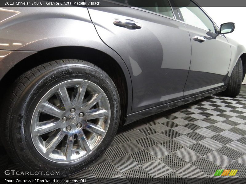 Granite Crystal Metallic / Black 2013 Chrysler 300 C