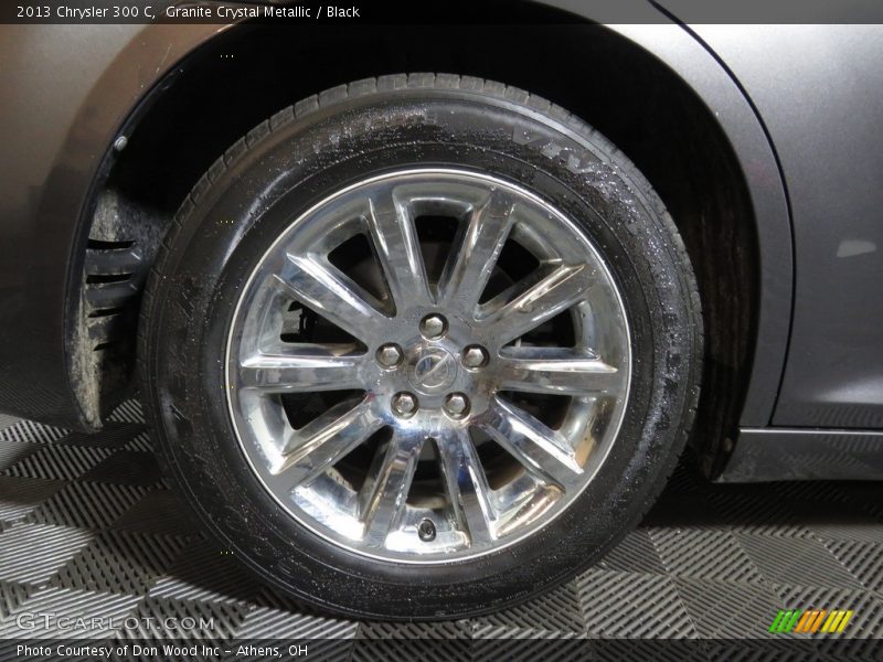 Granite Crystal Metallic / Black 2013 Chrysler 300 C