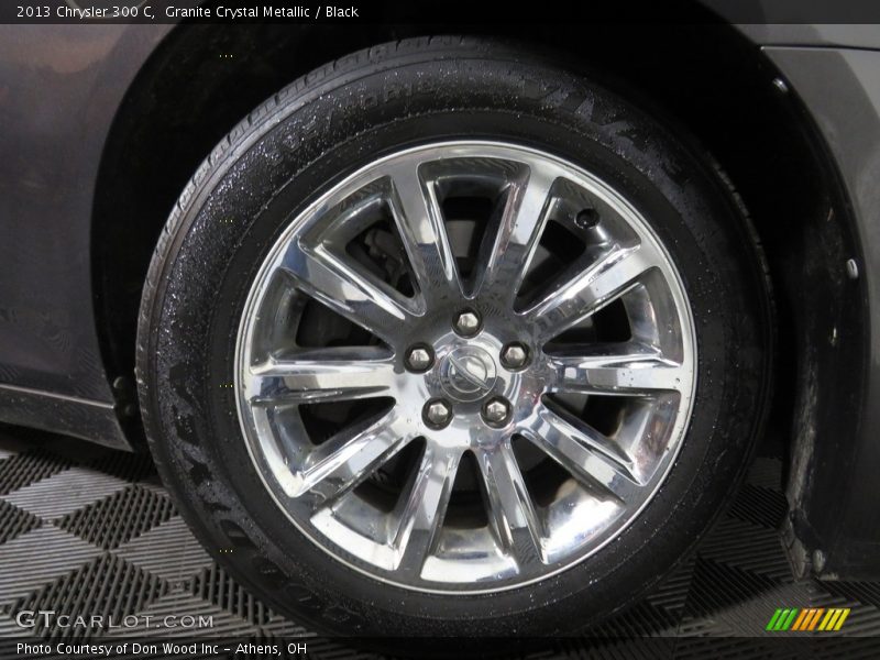 Granite Crystal Metallic / Black 2013 Chrysler 300 C