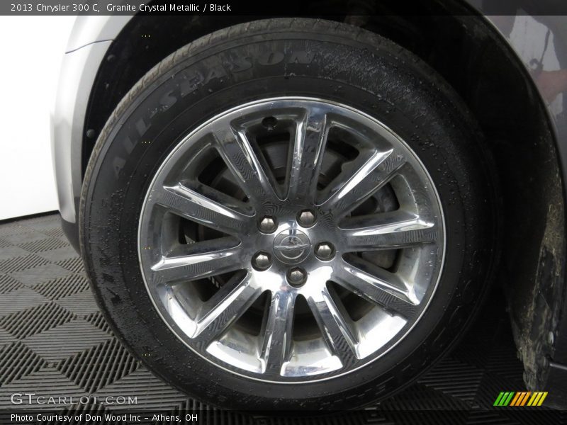 Granite Crystal Metallic / Black 2013 Chrysler 300 C