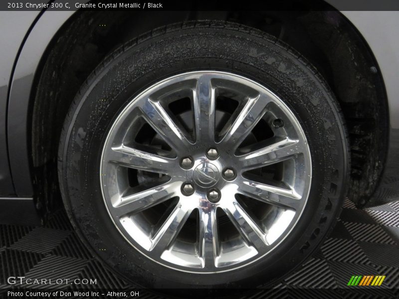 Granite Crystal Metallic / Black 2013 Chrysler 300 C