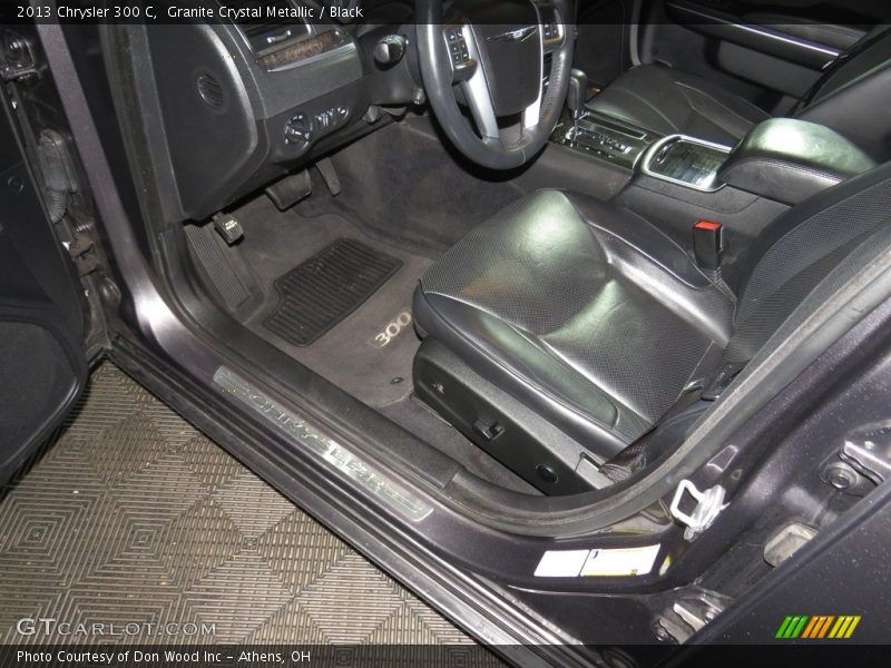 Granite Crystal Metallic / Black 2013 Chrysler 300 C