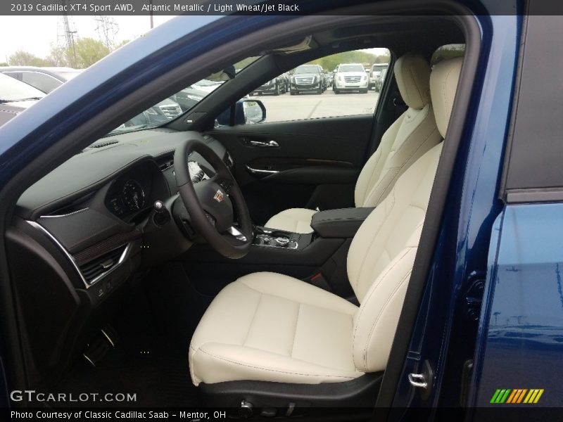 Atlantic Metallic / Light Wheat/Jet Black 2019 Cadillac XT4 Sport AWD