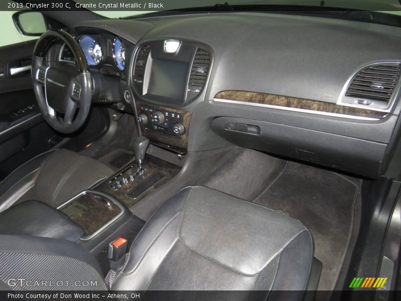 Granite Crystal Metallic / Black 2013 Chrysler 300 C